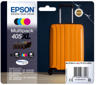 Epson 405XL inktcartridge 1 stuk origineel hoog (XL) rendement zwart, cyaan, magenta, geel