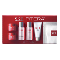 SKII 9 delig miniset (met doosje) inclusief Cleansing Gel 20 g / Facial Treatment Essence 30 ml / Clear Lotion 30 ml / R.N.A. Power Radical New Age Cream 15 g*2 / Facial Treatment Mask 4 stuks