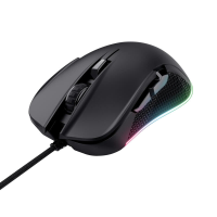 Trust GXT 922 YBAR gamingmuis rechtshandig USB Type A optisch 7200 DPI