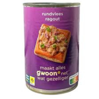 G'woon Rundvleesragout   400 g