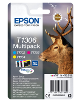 Epson Stag multipack 3 kleuren T1306 DURABrite Ultra inkt