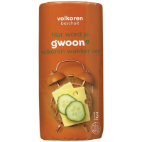 G'woon volkoren crackers   125 g