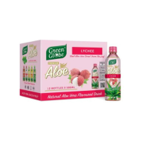 OKF lychee aloëveradrank doos 20 x 500 ml