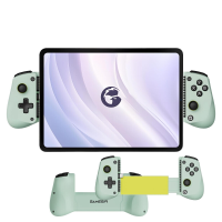GameSir X5 Lite bedrade mobiele gamecontroller met Type C aansluiting, compatibel met iPhone 16/15 serie/iPad mini/Android apparaten, mosterdgeel