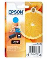 Epson Oranges singlepack cyaan 33XL Claria Premium inkt