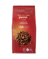 G'woon Rode Merk Koffiebonen   500 g