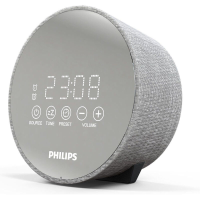 Philips TADR402/12 wekkerradio   FM digitale tuner   dubbele wekker met zachte wekfunctie   USB oplaadpoort   nachtlampje   batterijreserve