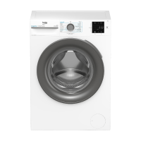 Beko BM3WFU3741S Vrijstaande wasmachine   7 kg capaciteit   1400 tpm centrifugeersnelheid   Energieklasse C   15 wasprogramma's   Zilver