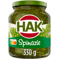 Hak Half Leaf Gehakte Spinazie   330 g