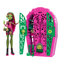 Mattel Monster High Skulltimate Secrets Venus McFlytrap pop   meerkleurig