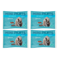 G'woon premium mini filets visvariatie zalm & forel 4 stuks*4