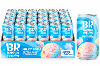 Baskin Robbins suikerspin wonderland melkachtige frisdrank 24 x 350 ml