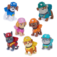Rubble & Crew Bouw Familie Cadeaupakket   7 Figuren, 5 cm