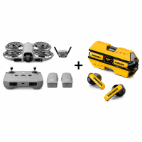 【Terug naar school】DJI Neo 2 Fly More Combo Bundel met Gratis Oordopjes Transformers Headset, een Complete Drone Accessoireset