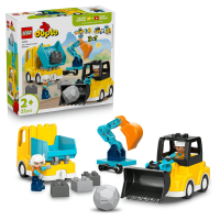 LEGO DUPLO Town 10475 3 in 1 bouwvoertuigen