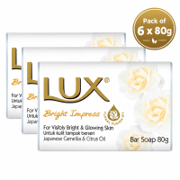 Lux zeep Bright Impress 6 pack (6 x 80 g)