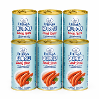 Efepasa Burcu Tavuk Sosis (Kipworst) 550 g Turks x 6