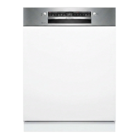 Bosch SMI4EAS28E   Serie 4   Inbouwvaatwasser   60 cm   Geborsteld staal   Energielabel A   Home Connect