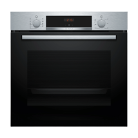 Bosch HBA514BS3 Inbouw Elektrische Oven   71 liter inhoud   Hydrolytische reiniging   Turbo Hot Air   Touchbediening   275°C max. Temperatuur