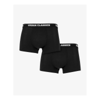Urban Classics Modal boxershortjes 2 pack   ondergoed   onderbroeken   zwart   XL