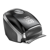 Komingdon draadloze oplaadbare haartrimmer   herentondeuse voor zelf knippen met nauwkeurig trimmen, eenvoudige reiniging en lange batterijduur   perfect feestdagcadeau voor Vaderdag zwart