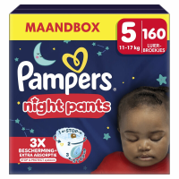 Pampers Baby Dry Night Pants Maat 5 – Maandbox 160 Pants