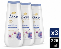 Dove douchegel   Anti stress & ontspannend – 225 ml (3 pack)