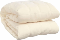 VidaXL Zware Deken   200 x 200 cm, Licht Crème, 9 kg