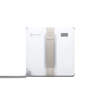 ECOVACS WINBOT MINI raamreinigingsrobot, compact ontwerp, dubbele sproeiers met ultrasone verstuiving, 9 laags beveiligingssysteem, intelligente padplanning, 4 reinigingsmodi, antislipsysteem, wit