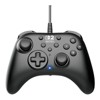 HORI Bedrade Controller Horipad Turbo voor Switch 2   Zwart
