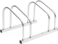 VidaXL Fietsendrager voor 2 Fietsen   Gegalvaniseerd Staal, 43,5 x 33 x 26 cm