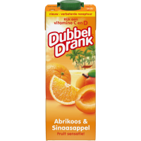 DubbelDrank Abrikoos Sinaasappelsap   1 L