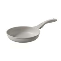 Redchef Starlight Serie 24 cm Keramische Koekenpan, Grijs Buiten  & Binnenkant