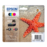 Epson C13T03A64020 inktcartridge, origineel, hoge (XL) capaciteit, zwart, cyaan, magenta, geel, 1 stuk