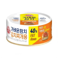 Ottogi lichte tonijn voor kimchi stoofpot 135 g
