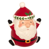 Feeric Keramische kerstman koekpot, 23,5cm