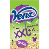 Venz XXL Witte Hagelslag   380 g