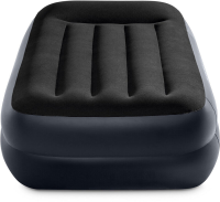 Intex Elektrisch luchtbed voor eenpersoonsbed   99 x 191 x 42 cm, Zwart