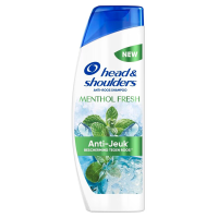 HEAD&SHOULDERS Menthol Fresh Anti roos Shampoo 250 ml. Effectief tegen 3 hoofdhuidproblemen: roos, jeuk gerelateerd aan roos en overtollig talg. Met verkoelend effect