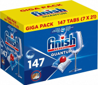 Finish Quantum All in One regular vaatwastabletten   147 capsules