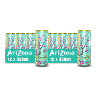 Arizona Original Groene Thee met Honing   12 x 330 ml x2