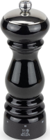 Peugeot Parijs zoutmolen   18 cm, zwart gelakt hout