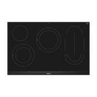 Siemens ET875LMP1D iQ500 elektrische kookplaat, 80 cm, onder werkblad, met randlijst