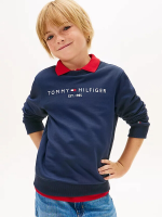 Tommy Hilfiger essentiële sweater kinderen geslachtneutraal schemerblauw 92