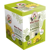 Mae Napa kleefrijst met kokos en banaan 480 g 6 pack