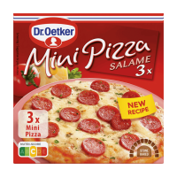 Dr. Oetker Mini Pizza Salame   3 stuks