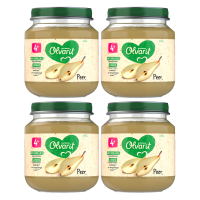 Olvarit perenfruitpuree 4M+ 125 g * 4