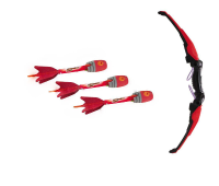 Kids Flash & Whistle Boog en Pijl Set met LED verlichting, Veilige ABS kunststof Speelgoed voor Buitenspel