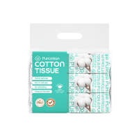 Purcotton Classic 100% Premium Katoenen Gezichtsdoekjes 20 cm × 20 cm 180 Vellen (60 Vellen × 3 Pakken), Zacht & Mild, Droog of Nat Gebruik, Niet Pluizend, Sterk & Duurzaam, Geschikt voor Dagelijkse Gezichtsverzorging, Babyverzorging of Huishoudelijke Rei