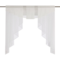 Joyswahl Falt Doppelschicht Stangendurchführungs Überwurf, Einzelteil, B×H 100×100cm, Beige